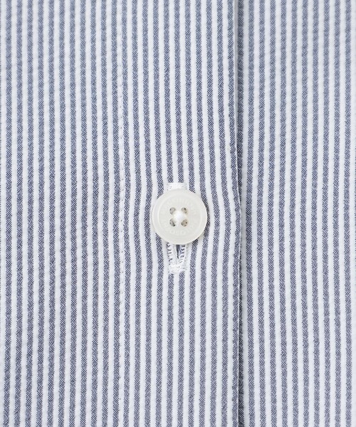 MACKINTOSH PHILOSOPHY（ﾏｯｷﾝﾄｯｼｭ ﾌｨﾛｿﾌｨｰ）の「サマーサッカーシャツワンピース（ワンピース・レディース・ライトブルー/ブラック/ブラウン系その他4・38/36）」の7枚目の写真