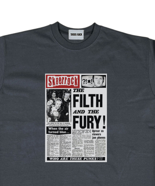 SK8ER ROCK(スケーターロック)の「Ink Riot T-Shirt ((dark gray))(Tシャツ/カットソー・レディース・その他・SMALL/MEDIUM/LARGE)」の3枚目の写真