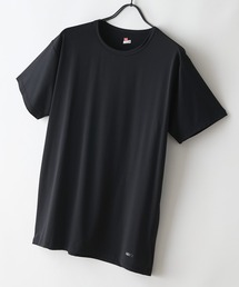 【HANES/ヘインズ】ひんやり 接触冷感 COOLタッチ クルーネックTシャツ 半袖 吸汗速乾 涼しい ドライ インナー 夏用 丸首