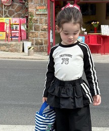 VIBGYOR（ヴィブジョー）の「lulunoix/レースラインロンT N15485（Tシャツ/カットソー）」