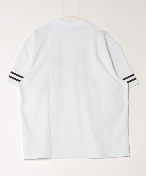 stella77golf(ステラセブンティーンセブンゴルフ)の「COOLMAX接触冷感モックネックTシャツ(Tシャツ/カットソー・メンズ・ホワイト系1/ホワイト系/ホワイト/ネイビー系1/ブラック系1/ブラック/ブラック系/ネイビー/ネイビー系・XL/XXL/M/L)」の12枚目の写真