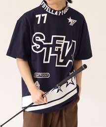 COOLMAX接触冷感モックネックTシャツ