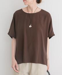 REFINED LINEN ドルマンブラウス