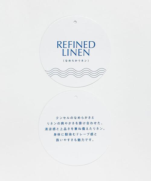 ITEMS URBANRESEARCH(アイテムズ アーバンリサーチ)の「REFINED LINEN ドルマンブラウス(シャツ/ブラウス・レディース・ブラウン/ブラック/オフホワイト・FREE)」の13枚目の写真