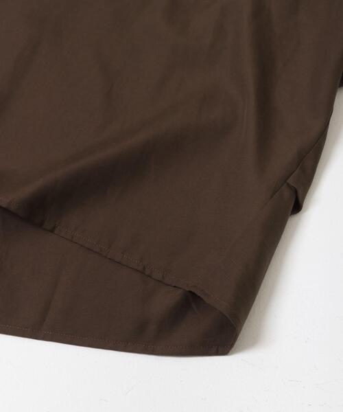ITEMS URBANRESEARCH(アイテムズ アーバンリサーチ)の「REFINED LINEN ドルマンブラウス(シャツ/ブラウス・レディース・ブラウン/ブラック/オフホワイト・FREE)」の9枚目の写真