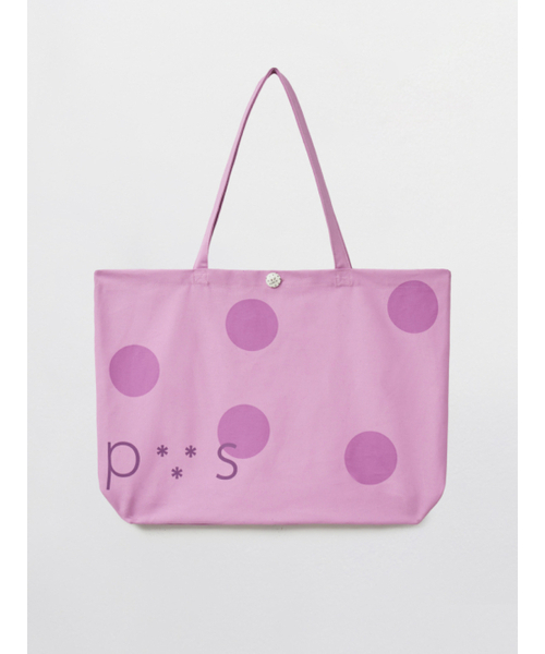 PEEVES PEEVES(フィブス フィブス)の「PVS Dot Button Bag / Pink Lilac(トートバッグ・レディース・その他・OS)」の3枚目の写真