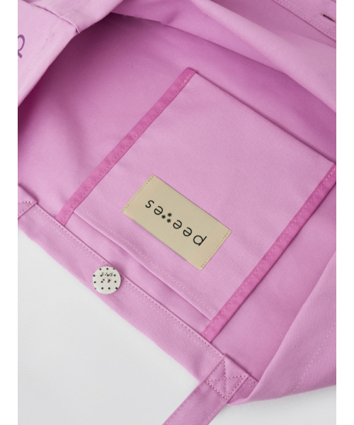 PEEVES PEEVES(フィブス フィブス)の「PVS Dot Button Bag / Pink Lilac(トートバッグ・レディース・その他・OS)」の5枚目の写真