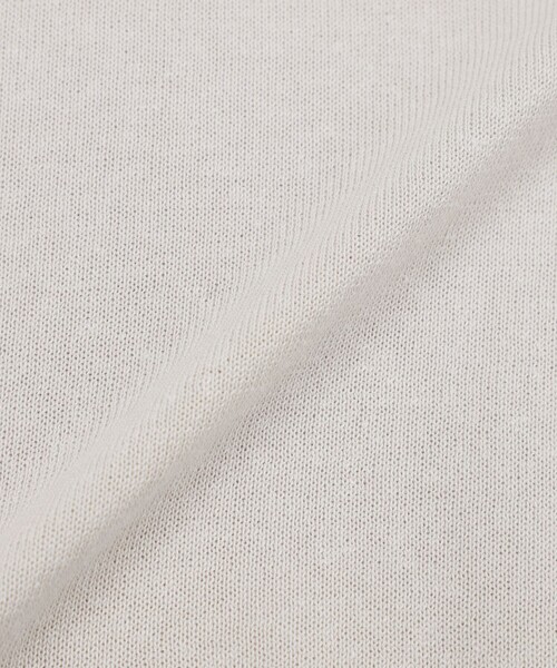 MACKINTOSH PHILOSOPHY(マッキントッシュ フィロソフィー)の「GREY LABEL リネンミックスポロニット(ポロシャツ・レディース・ダークネイビー/グレー・6/2)」の11枚目の写真
