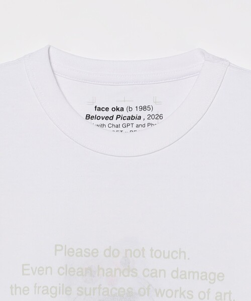 BEAMS T(ビームスティー)の「FACE / T-shirt(Tシャツ/カットソー・メンズ・ホワイト・SMALL/X-SMALL/MEDIUM/LARGE/X-LARGE)」の3枚目の写真