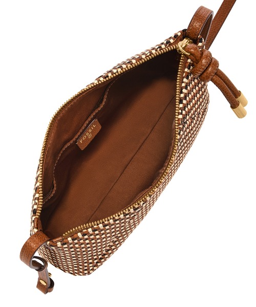 FOSSIL(フォッシル)の「フォッシル 斜めがけバッグ レディース PVC/PU ブラウン ZB11220249(ショルダーバッグ・レディース・ブラウン・FREE)」の3枚目の写真