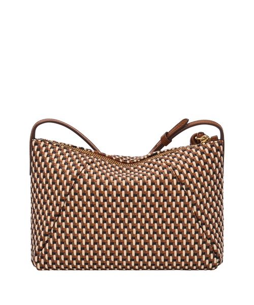 FOSSIL(フォッシル)の「フォッシル 斜めがけバッグ レディース PVC/PU ブラウン ZB11220249(ショルダーバッグ・レディース・ブラウン・FREE)」の4枚目の写真
