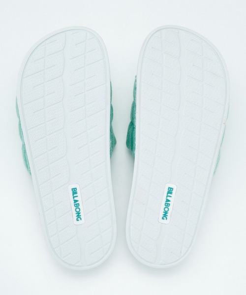 BILLABONG(ビラボン)の「BILLABONG ウィメンズ WEDGE SOLE PILE SLID ビーチサンダル 【2026年春夏モデル】(サンダル・レディース・ホワイト/ブルー系その他2/ブラック・24cm/23cm)」の5枚目の写真
