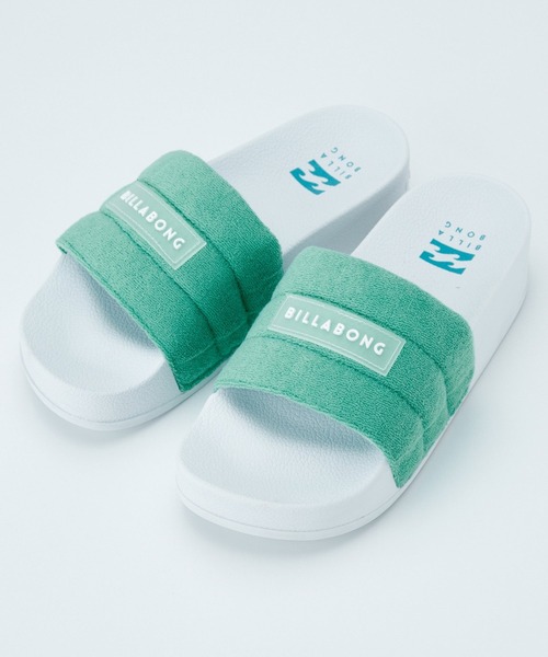 BILLABONG(ビラボン)の「BILLABONG ウィメンズ WEDGE SOLE PILE SLID ビーチサンダル 【2026年春夏モデル】(サンダル・レディース・ホワイト/ブルー系その他2/ブラック・24cm/23cm)」の4枚目の写真