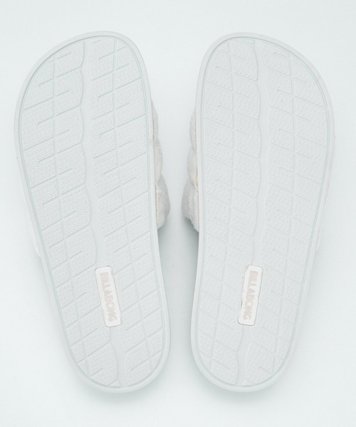 BILLABONG(ビラボン)の「BILLABONG ウィメンズ WEDGE SOLE PILE SLID ビーチサンダル 【2026年春夏モデル】(サンダル・レディース・ホワイト/ブルー系その他2/ブラック・24cm/23cm)」の15枚目の写真