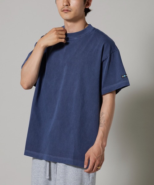 OK YESTERDAY（オッケーイエスタデイ）の「OK YESTERDAY / オーケー イエスタデイ ピグメンドダイTシャツ 秋 秋服 2026年秋冬（Tシャツ/カットソー・メンズ・ブラック/レッド/パープル/グリーン/ネイビー・L/M）」の3枚目の写真