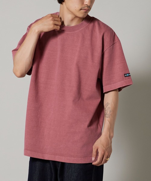 OK YESTERDAY（オッケーイエスタデイ）の「OK YESTERDAY / オーケー イエスタデイ ピグメンドダイTシャツ 秋 秋服 2026年秋冬（Tシャツ/カットソー・メンズ・ブラック/レッド/パープル/グリーン/ネイビー・L/M）」の10枚目の写真