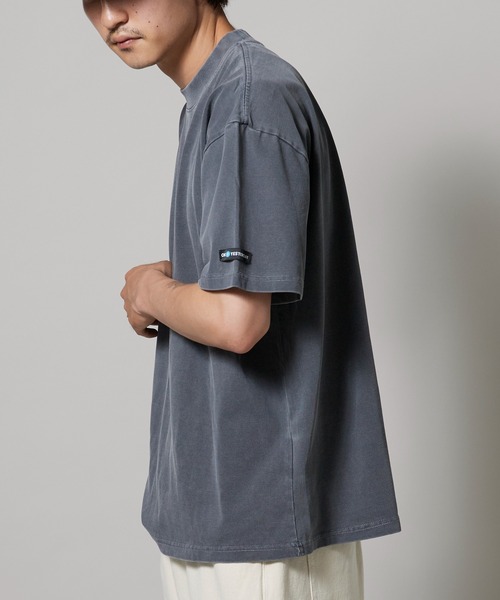 OK YESTERDAY（オッケーイエスタデイ）の「OK YESTERDAY / オーケー イエスタデイ ピグメンドダイTシャツ 秋 秋服 2026年秋冬（Tシャツ/カットソー・メンズ・ブラック/レッド/パープル/グリーン/ネイビー・L/M）」の21枚目の写真