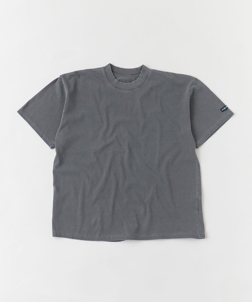 OK YESTERDAY（オッケーイエスタデイ）の「OK YESTERDAY / オーケー イエスタデイ ピグメンドダイTシャツ 秋 秋服 2026年秋冬（Tシャツ/カットソー・メンズ・ブラック/レッド/パープル/グリーン/ネイビー・L/M）」の6枚目の写真