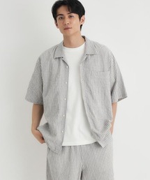 BACK NUMBER(バックナンバー)サッカーチェック半袖シャツ