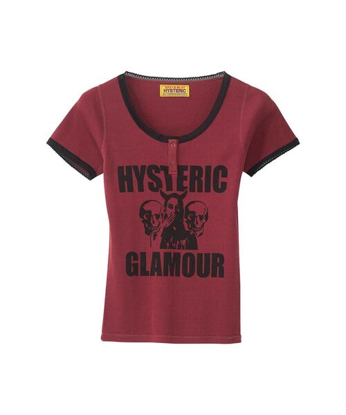 EVIL SKULL チビTシャツ（Tシャツ/カットソー）｜HYSTERIC GLAMOUR