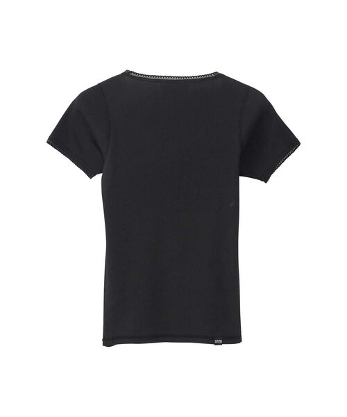 HYSTERIC GLAMOUR(ヒステリックグラマー)の「EVIL SKULL チビTシャツ(Tシャツ/カットソー・レディース・ブラック/レッド/グリーン・FREE)」の9枚目の写真