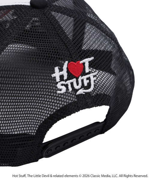 X-girl(エックスガール)の「X-girl | HOT STUFF TRUCKER CAP(キャップ・レディース・ブラック・ONE SIZE)」の15枚目の写真