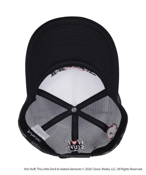 X-girl(エックスガール)の「X-girl | HOT STUFF TRUCKER CAP(キャップ・レディース・ブラック・ONE SIZE)」の16枚目の写真