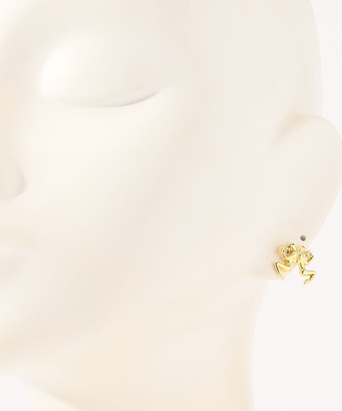 Lele Sadoughi(レレサドイ)の「LELE SADOUGHI GEMINI ZODIAC ピアス(ピアス(両耳用)・レディース・ゴールド・FREE)」の5枚目の写真