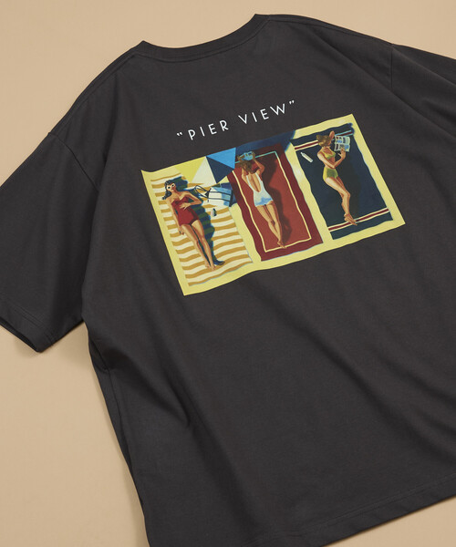GREENROOM GALLERY × FREAK’S STORE Tyler Warren полусвитер — футболка с коротким рукавом