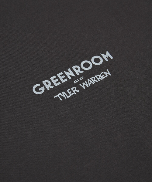 FREAK'S STORE(フリークスストア)の「GREENROOM GALLERY × FREAK'S STORE / グリーンルームギャラリー 別注 Tyler Warren 半袖Tシャツ(Tシャツ/カットソー・メンズ・レッド/チャコールグレー/ホワイト・MEDIUM/LARGE)」の7枚目の写真