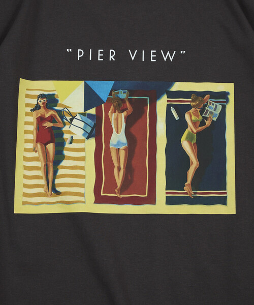 FREAK'S STORE(フリークスストア)の「GREENROOM GALLERY × FREAK'S STORE / グリーンルームギャラリー 別注 Tyler Warren 半袖Tシャツ(Tシャツ/カットソー・メンズ・レッド/チャコールグレー/ホワイト・MEDIUM/LARGE)」の12枚目の写真