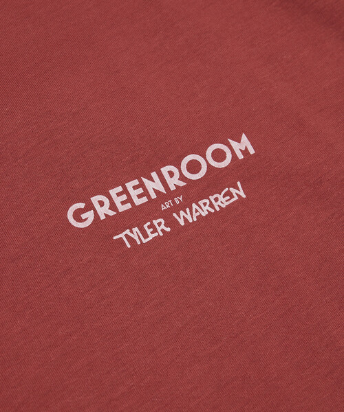 FREAK'S STORE(フリークスストア)の「GREENROOM GALLERY × FREAK'S STORE / グリーンルームギャラリー 別注 Tyler Warren 半袖Tシャツ(Tシャツ/カットソー・メンズ・レッド/チャコールグレー/ホワイト・MEDIUM/LARGE)」の15枚目の写真