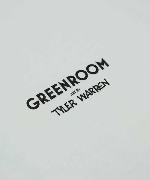 FREAK'S STORE(フリークスストア)の「GREENROOM GALLERY × FREAK'S STORE / グリーンルームギャラリー 別注 Tyler Warren 半袖Tシャツ(Tシャツ/カットソー・メンズ・レッド/チャコールグレー/ホワイト・MEDIUM/LARGE)」の19枚目の写真