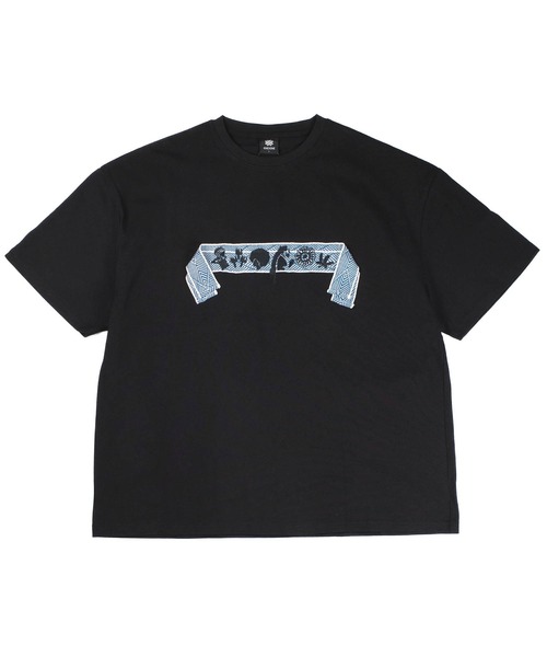 ONEXONE(ワンフォーワン)の「【ONEXONE/ワンフォーワン】WJ EMBROIDERED T-SHIRT(Tシャツ/カットソー・メンズ・ホワイト/ブラック・MEDIUM/LARGE)」の10枚目の写真