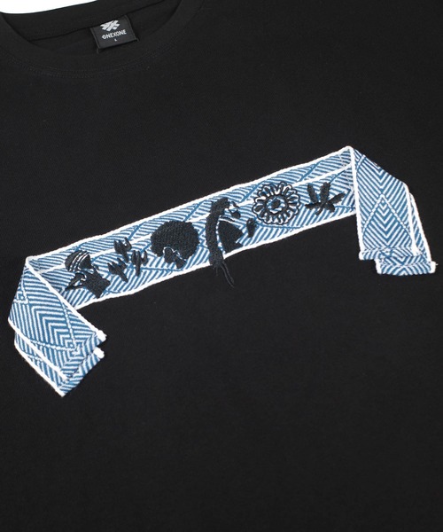 ONEXONE(ワンフォーワン)の「【ONEXONE/ワンフォーワン】WJ EMBROIDERED T-SHIRT(Tシャツ/カットソー・メンズ・ホワイト/ブラック・MEDIUM/LARGE)」の14枚目の写真
