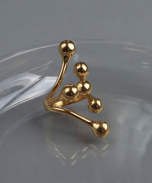 abaskdesign（アバスクデザイン）の「金属アレルギー対応　ぷっくりニュアンスラインリング（リング・レディース・ゴールド・18号/9号/13号/15号）」の13枚目の写真