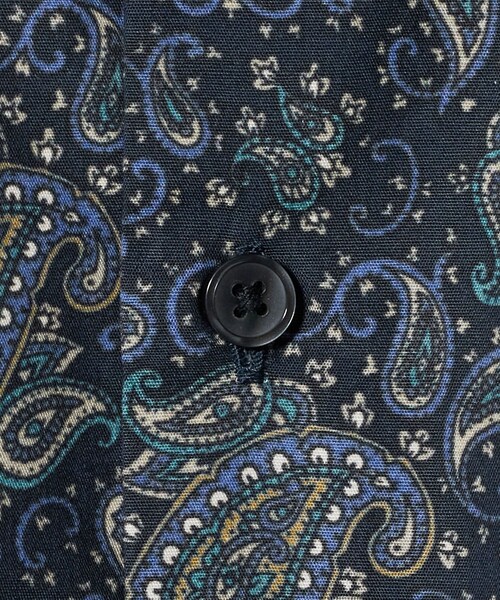 A DAY IN THE LIFE UNITED ARROWS(アデイインザライフユナイテッドアローズ)の「コットン パターンプリント リラックスシャツ<A DAY IN THE LIFE>(シャツ/ブラウス・メンズ・ダークグリーン/ネイビー・M/L)」の21枚目の写真