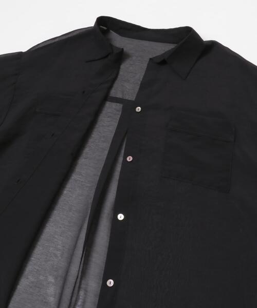 URBAN RESEARCH ROSSO WOMEN(アーバンリサーチ ロッソ)の「シアースキッパーシャツ(シャツ/ブラウス・レディース・オフホワイト/ブラック/イエロー/ブルー系その他・FREE)」の17枚目の写真
