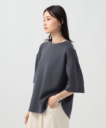 BAYFLOW | [接触冷感/吸水速乾/UVカット/汗染み防止]ファンクションフィブリル半袖Tシャツ(Tシャツ/カットソー)