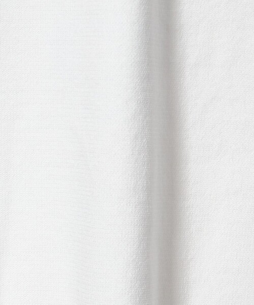 UNITED ARROWS(ユナイテッドアローズ)の「4WAY ボウタイレース ショートスリーブ ニット(ニット/セーター・レディース・ダークグレー/オフホワイト/ネイビー・FREE)」の14枚目の写真