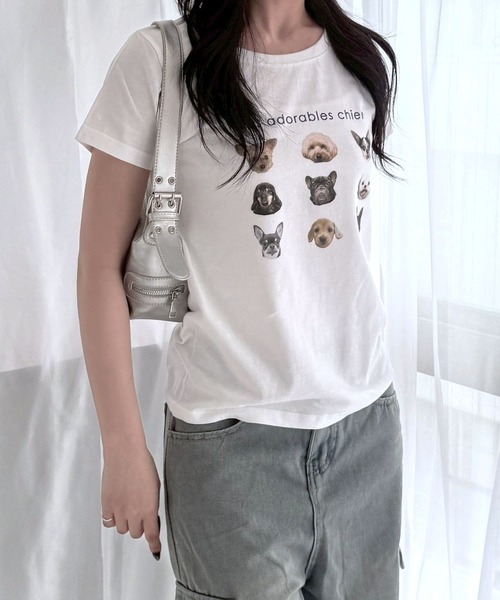 etta（エタ）の「【31柄展開】選べるデザインプリント半袖Ｔシャツ（Tシャツ/カットソー・レディース・その他14/その他10/その他13/その他11/その他4/その他18/その他1/その他20/その他8/その他16/その他2/その他7/その他17/その他3/その他9/その他19/その他6/その他5/その他12/その他15/その他26/その他25/その他23/その他24/その他21/その他22/その他31/その他30/その他29/その他28/その他27・WM）」の9枚目の写真