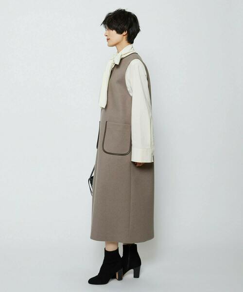 feerique（フィーリック）の「feerique 　ヴィンテージライクボウタイブラウス（シャツ/ブラウス・レディース・オフホワイト・2）」の8枚目の写真
