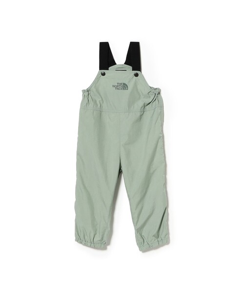 THE NORTH FACE(ザノースフェイス)の「THE NORTH FACE / ベビー フィールド ビブ 2026FW(80~90cm)公園遊び キャンプ ギフト 雨の日 お家で洗える(サロペット/オーバーオール・キッズ・オリーブ・90t)」の1枚目の写真