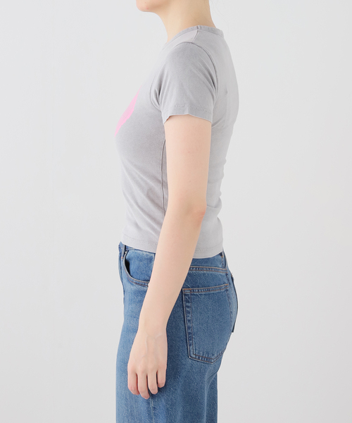 Carne Bollente（カルネボレンテ）の「≪追加≫Carne Bollente / カルネボレンテ Lapins & Lace（Tシャツ/カットソー・レディース・グレー・XX-LARGE/X-SMALL/X-LARGE/LARGE/MEDIUM/SMALL）」の8枚目の写真