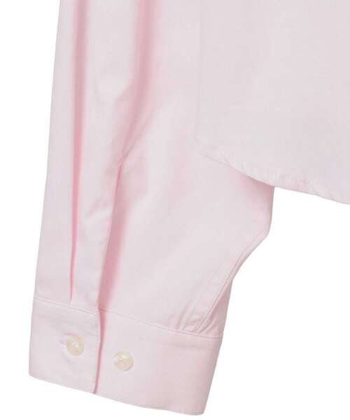 CONVERSE TOKYO(コンバーストウキョウ)の「BACK STAR★ OXFORD SHORT SHIRT(シャツ/ブラウス・レディース・パープル/ピンク/イエロー/ブラック・FREE)」の9枚目の写真