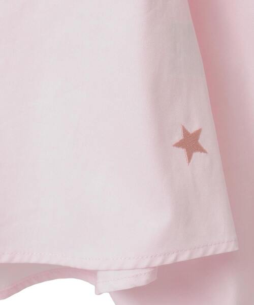 CONVERSE TOKYO(コンバーストウキョウ)の「BACK STAR★ OXFORD SHORT SHIRT(シャツ/ブラウス・レディース・パープル/ピンク/イエロー/ブラック・FREE)」の13枚目の写真