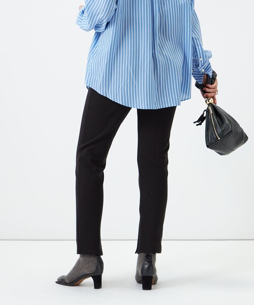 NOLLEY’S(ノーリーズ)の「ウォッシャブルStretch Zipレギンスパンツ(その他パンツ・レディース・ブラック・38/36)」の9枚目の写真