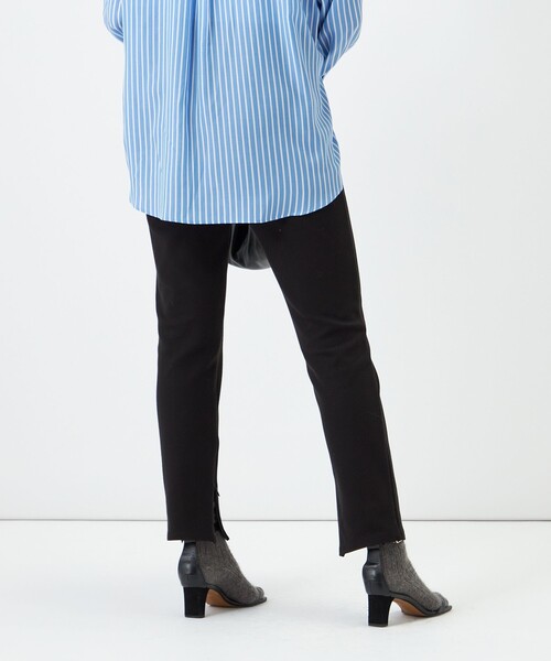NOLLEY’S(ノーリーズ)の「ウォッシャブルStretch Zipレギンスパンツ(その他パンツ・レディース・ブラック・38/36)」の10枚目の写真