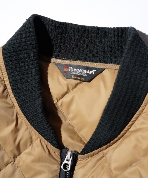 TOWNCRAFT(タウンクラフト)の「TOWNCRAFT / タウンクラフト QUILTING LIGHT DOWN JACKET キルティング ライト ダウンジャケット(ダウンジャケット/コート・メンズ・ブラック/オリーブ/ブラウン・LARGE/MEDIUM)」の11枚目の写真