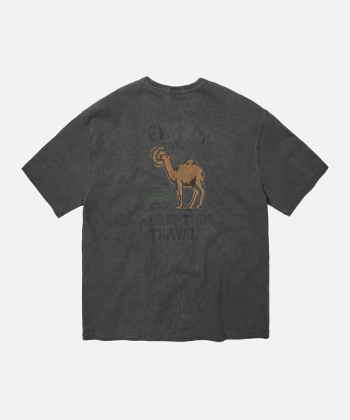 FRIZMWORKS(フリズムワークス)の「TROPHY PIGMENT DYEING TEE _ CHARCOAL(Tシャツ/カットソー・メンズ・その他・MEDIUM/LARGE/SMALL)」の1枚目の写真
